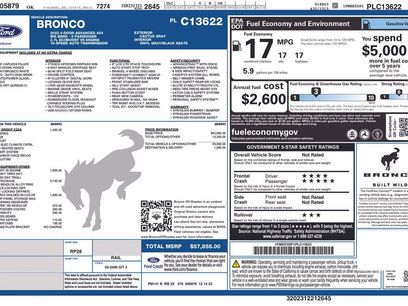 Used 2023 Ford Bronco Big Bend w/ Sasquatch Package