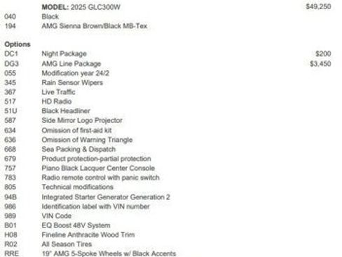 Certified 2025 Mercedes-Benz GLC 300 image 4