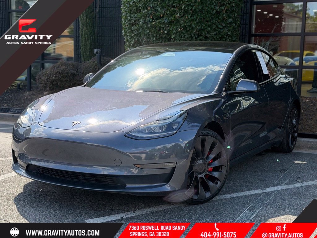 Used 2023 Tesla Model 3 Performance AWD/4WD image 1