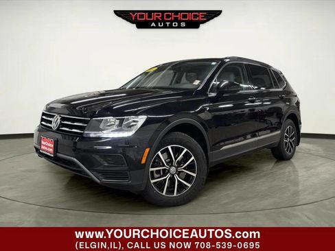 Used 2021 Volkswagen Tiguan SE w/ Panoramic Sunroof Package image 1