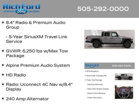 Used 2021 Jeep Gladiator Rubicon AWD/4WD image 62