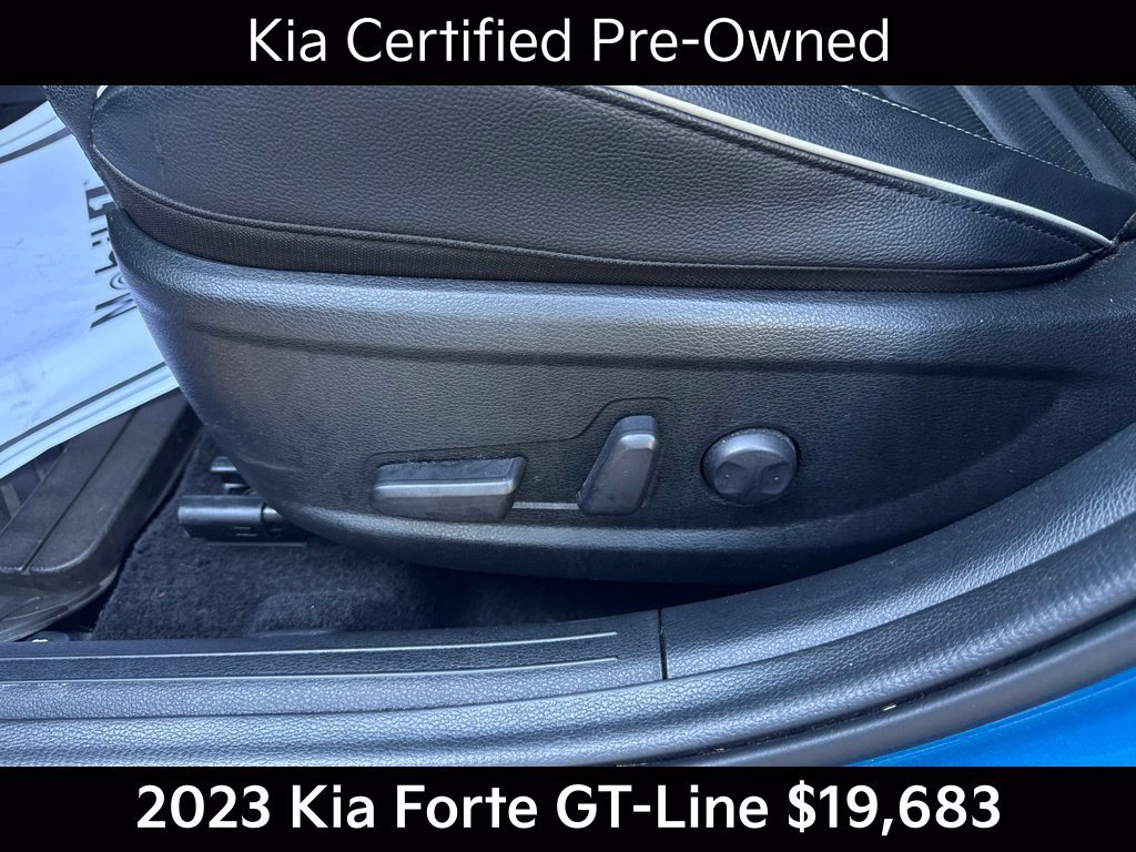 Certified 2023 Kia Forte GT-Line w/ GT-Line Premium Package FWD image 14