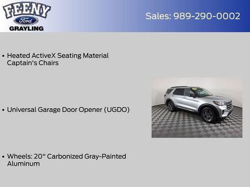 Certified 2025 Ford Explorer Active w/ Active Comfort Package AWD/4WD image 17