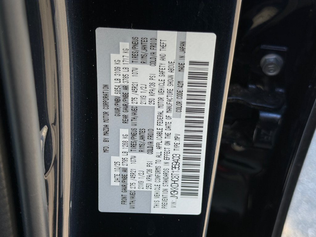Certified 2026 MAZDA CX-90 3.3 Turbo S w/ Premium Package AWD/4WD image 30
