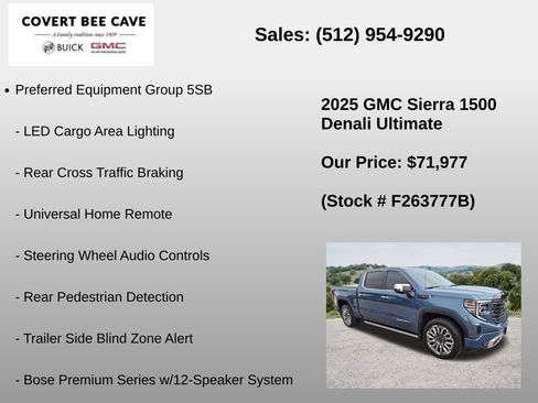 Used 2025 GMC Sierra 1500 Denali Ultimate AWD/4WD image 36