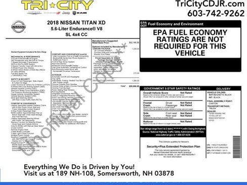 Used 2018 Nissan Titan SL w/ Chrome Package image 7