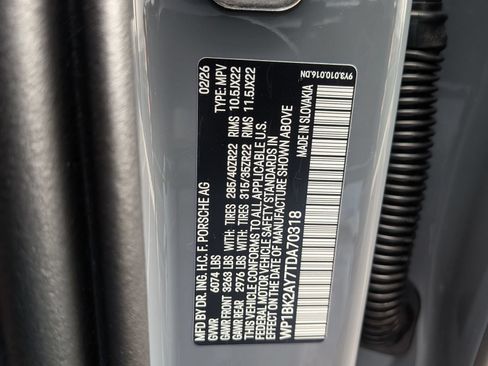 New 2026 Porsche Cayenne Turbo GT AWD/4WD image 28