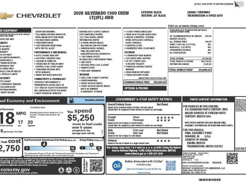 New 2026 Chevrolet Silverado 1500 LT image 4