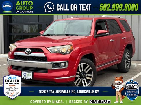 Used 2017 Toyota 4Runner Limited AWD/4WD image 1