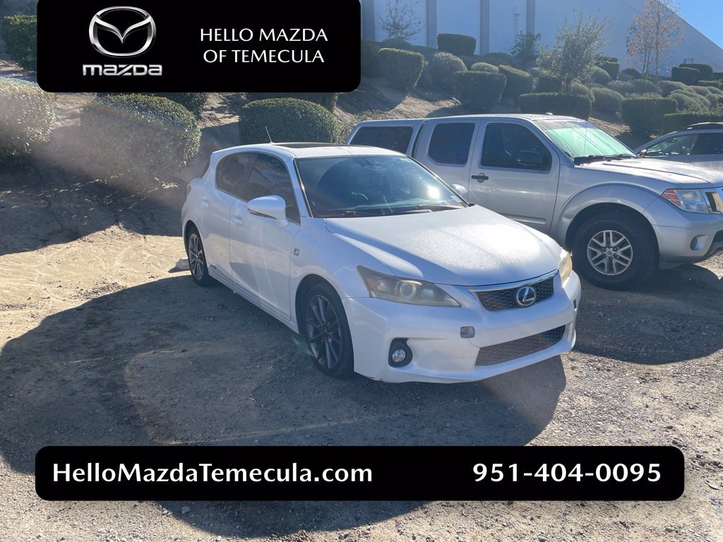 Used 2012 Lexus CT 200h Premium w/ Premium Audio Pkg (F Sport) FWD image 1