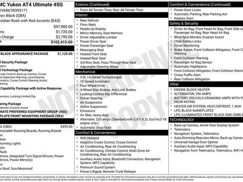 New 2026 GMC Yukon AT4 Ultimate AWD/4WD image 5