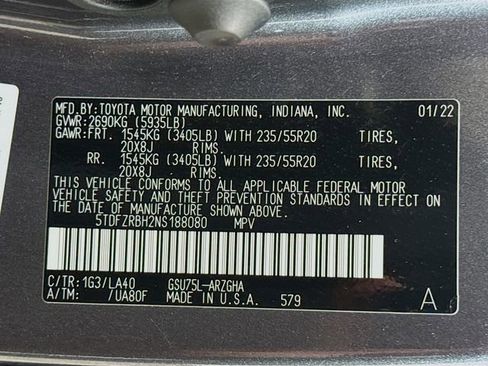 Used 2022 Toyota Highlander Platinum image 35