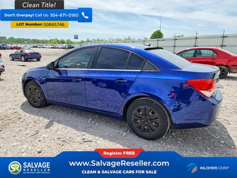 Used 2012 Chevrolet Cruze LS w/ Connectivity Package image 3