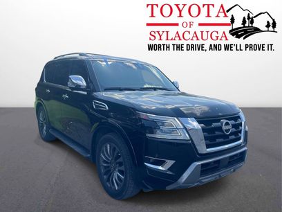 Used 2023 Nissan Armada Platinum w/ Captain's Chairs Package
