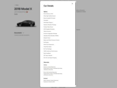 Used 2018 Tesla Model X P100D image 3
