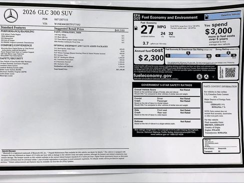 New 2026 Mercedes-Benz GLC 300 image 19