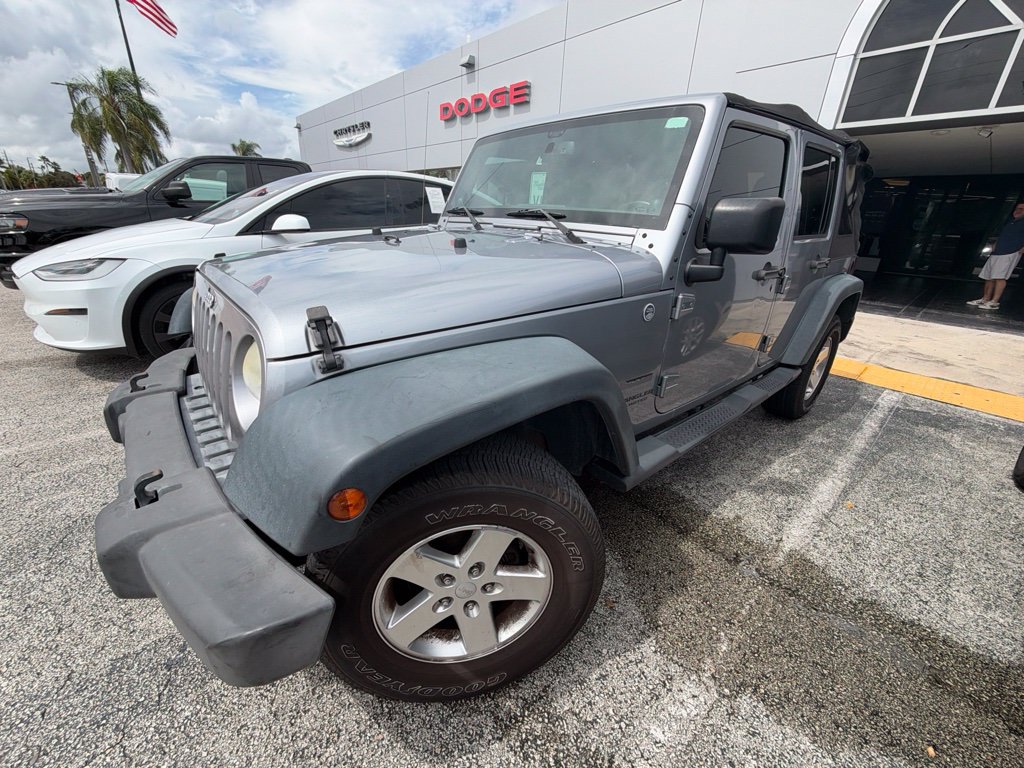 Used 2014 Jeep Wrangler Unlimited Sport w/ Quick Order Package 24S AWD/4WD image 15