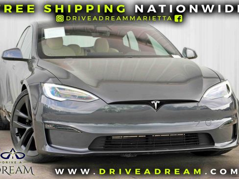 Used 2021 Tesla Model S Plaid image 2