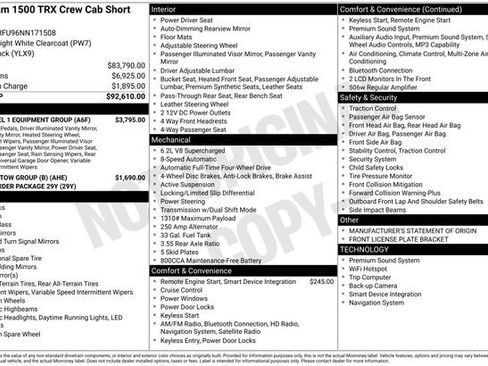 Used 2022 RAM 1500 TRX w/ TRX Level 1 Equipment Group image 42