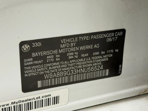 Used 2017 BMW 330i Sedan RWD image 52