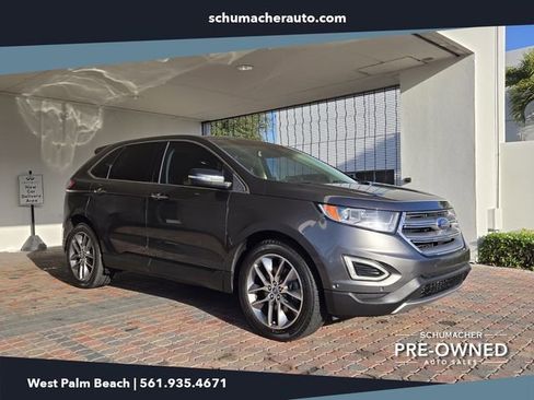 Used 2016 Ford Edge Titanium w/ Equipment Group 302A AWD/4WD image 1