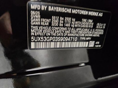 Used 2025 BMW X3 xDrive30i w/ Premium Package image 17