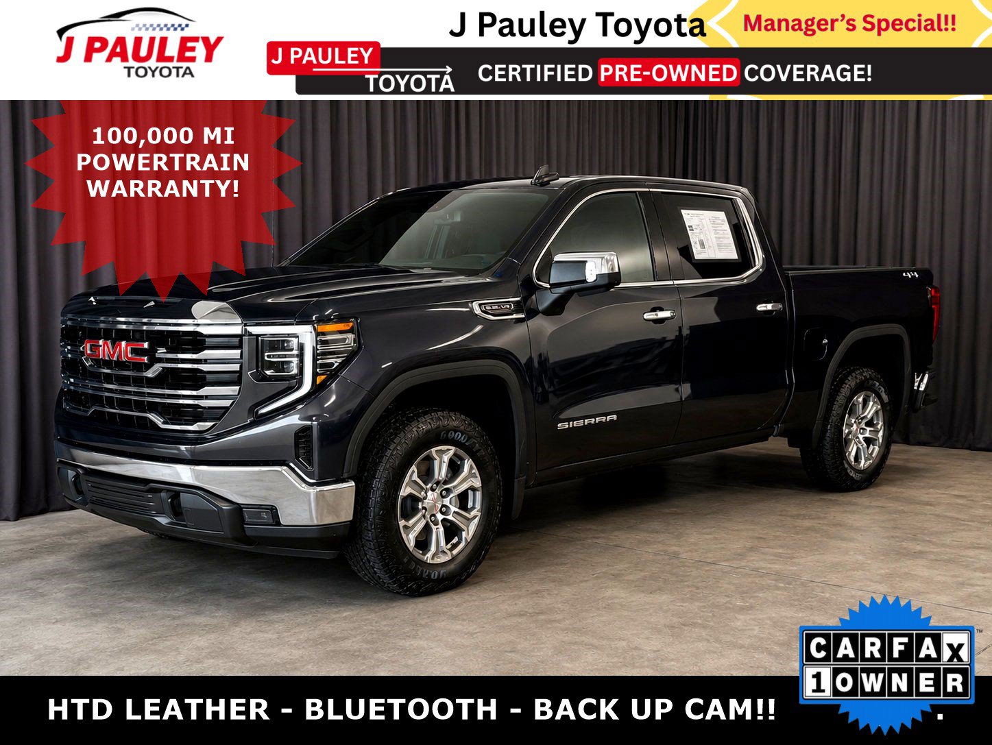 Used 2022 GMC Sierra 1500 SLT w/ SLT Convenience Package AWD/4WD image 1