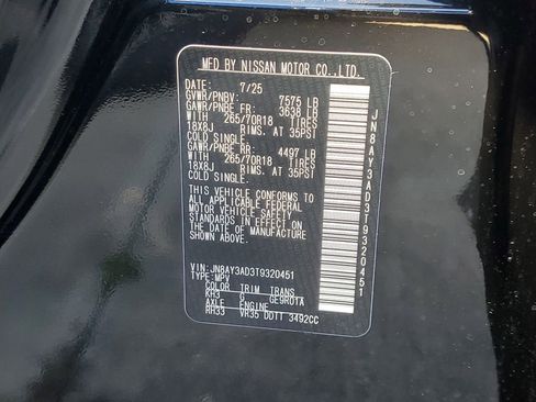 New 2026 Nissan Armada SV image 12