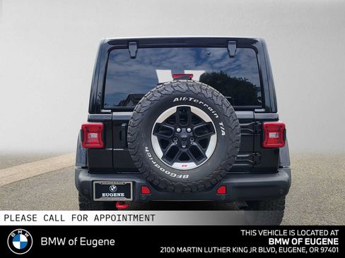 Used 2021 Jeep Wrangler Unlimited Rubicon w/ Uconnect 4C Nav & Sound Group AWD/4WD image 4