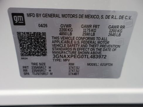 New 2026 Chevrolet Equinox LT AWD/4WD image 29