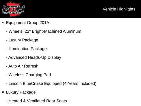 Used 2025 Lincoln Aviator Reserve w/ Equipment Group 201A AWD/4WD image 5