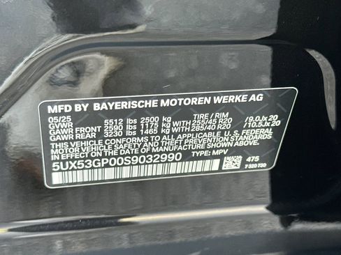 Used 2025 BMW X3 xDrive30i w/ Premium Package image 38