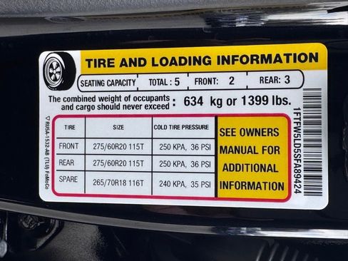 Used 2025 Ford F150 Lariat w/ Equipment Group 501A Mid image 50