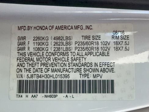 Used 2017 Acura RDX AWD image 32