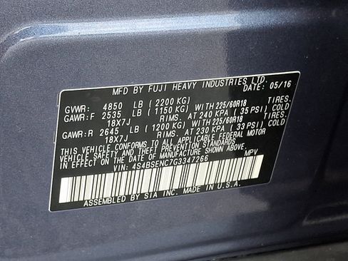 Used 2016 Subaru Outback 3.6R Limited AWD/4WD image 28