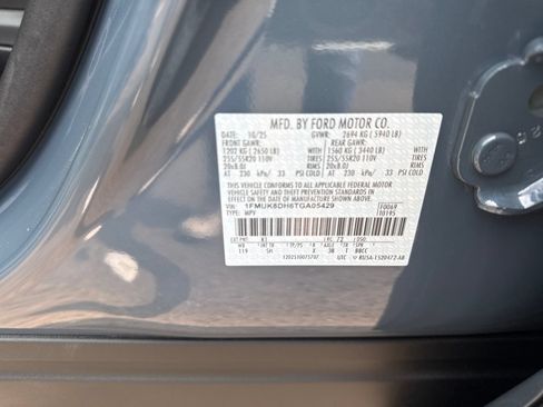 Used 2026 Ford Explorer Active w/ Active Comfort Package AWD/4WD image 30