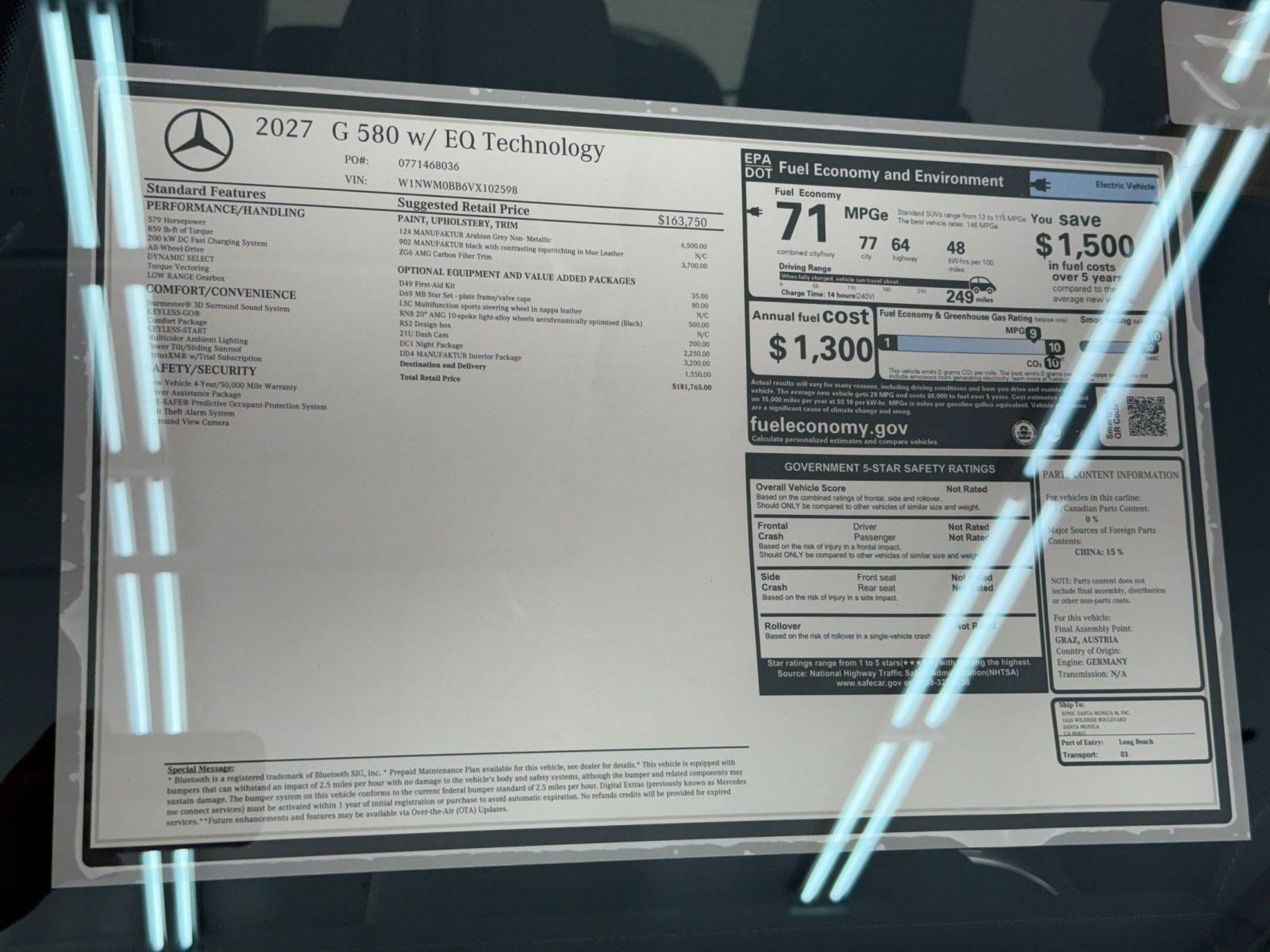 New 2027 Mercedes-Benz G 580 e image 33