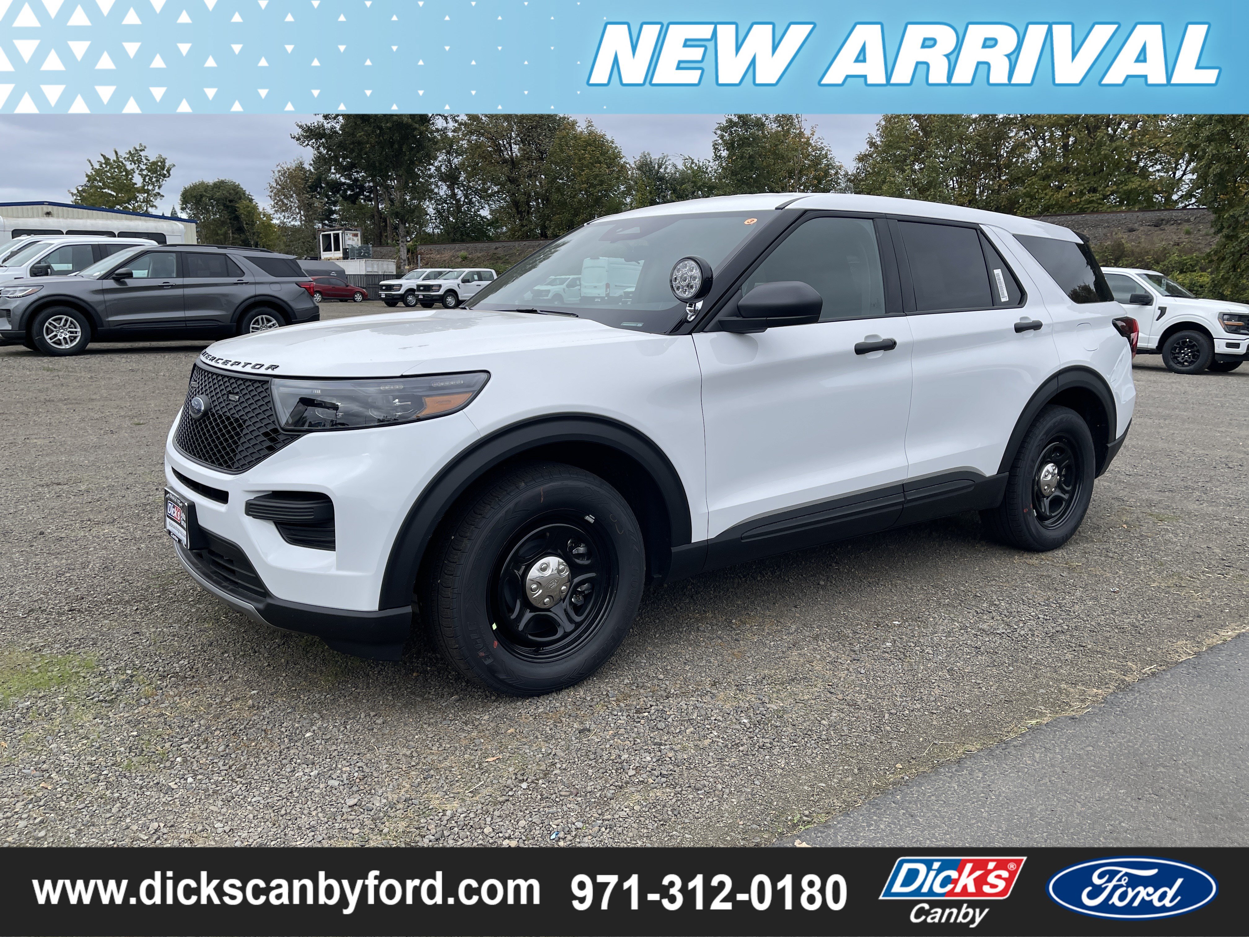 New 2027 Ford Explorer 4WD Police Interceptor w/ Upfitters Prep Package image 1