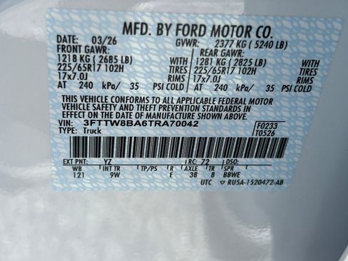 New 2026 Ford Maverick XL AWD/4WD image 22