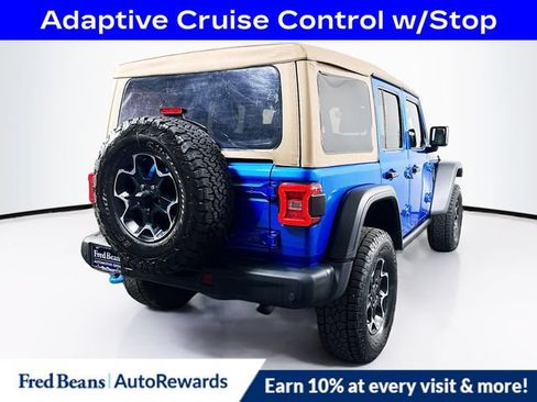 Used 2022 Jeep Wrangler Unlimited Rubicon 4xe w/ Steel Bumper Group AWD/4WD image 9