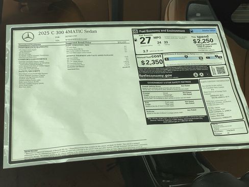 Certified 2025 Mercedes-Benz C 300 4MATIC Sedan image 31