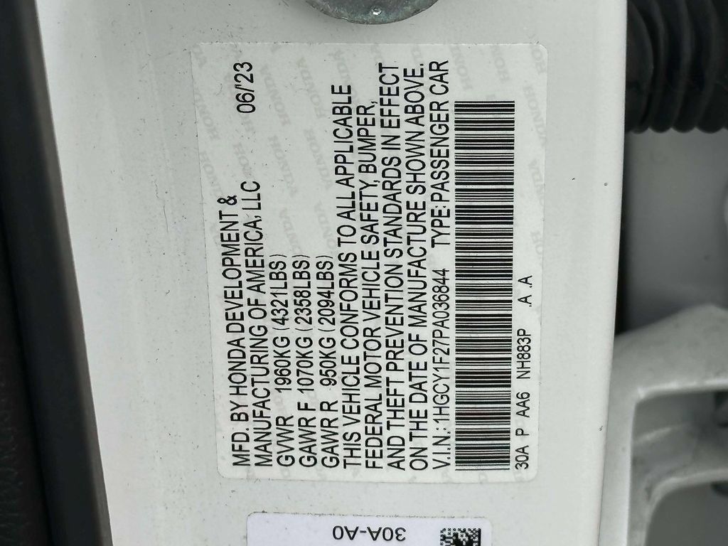 Certified 2023 Honda Accord LX image 11