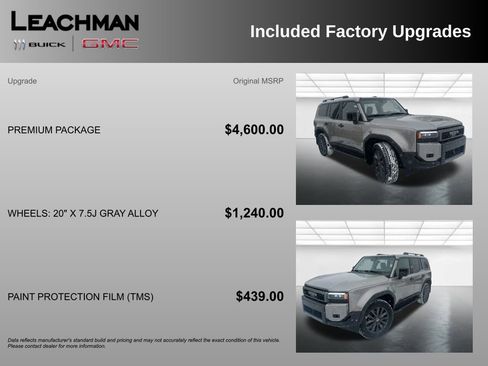 Used 2025 Toyota Land Cruiser w/ Premium Package image 11