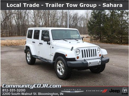 Used 2013 Jeep Wrangler Unlimited Sahara w/ Connectivity Group image 1