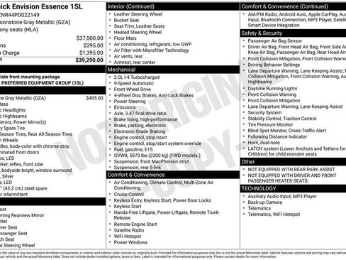 Used 2023 Buick Envision Essence image 6