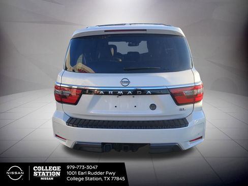 Certified 2021 Nissan Armada SL w/ Captain's Chairs Package image 3