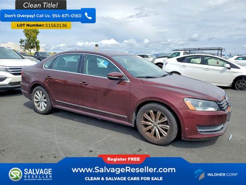 Used 2012 Volkswagen Passat 2.5 SEL FWD image 5