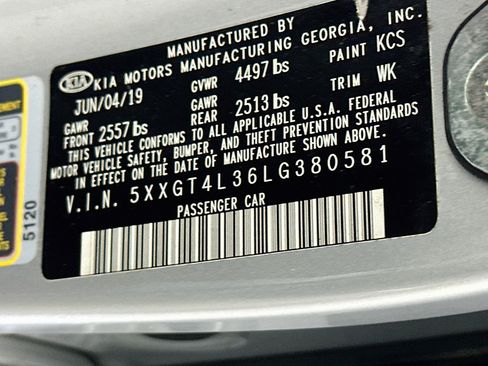 Used 2020 Kia Optima LX FWD image 12