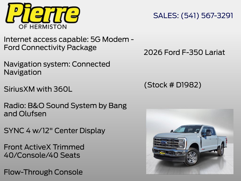 New 2026 Ford F350 Lariat AWD/4WD image 12