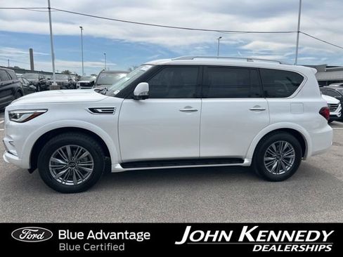 Used 2022 INFINITI QX80 Luxe w/ Cargo Package image 2